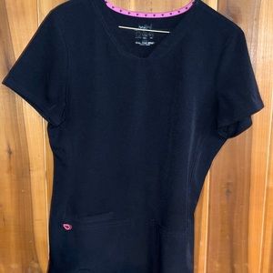 HeartSoul Break On Through Women Scrubs Top V-Neck